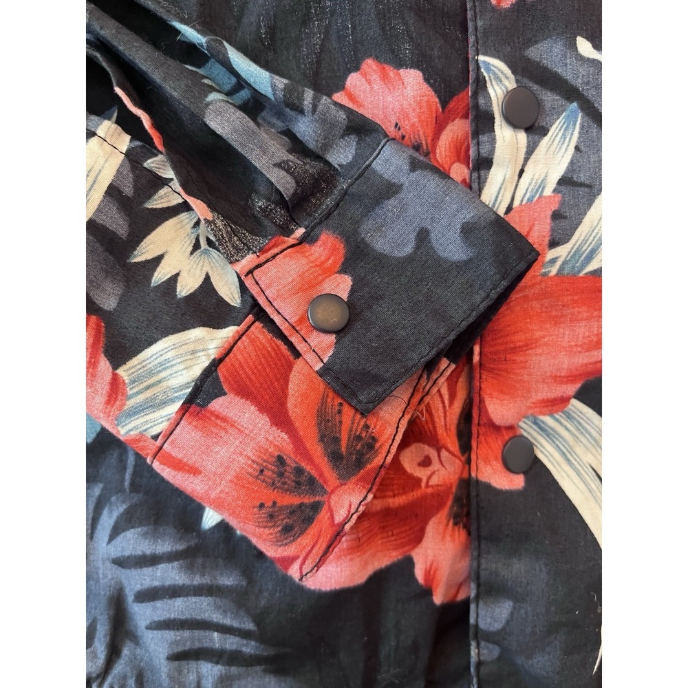 Scotch & Soda Light Weight Bomber Jacket Men's Floral Medium Summer Vibes - Picture 4 of 8